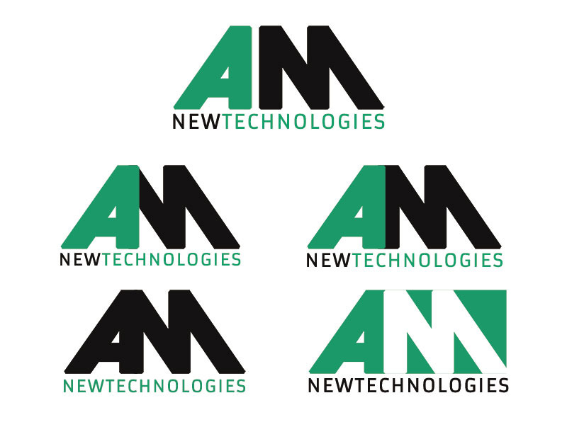 logo设计案例 - A.M. NEWTECHNOLOGIES