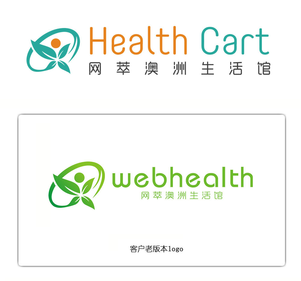 LOGO 设计案例 - HEALTH CART