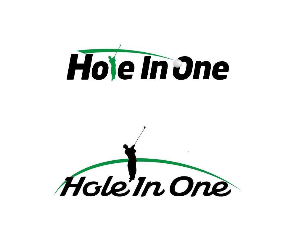 logo设计案例 - HOLE IN ONE GOLF