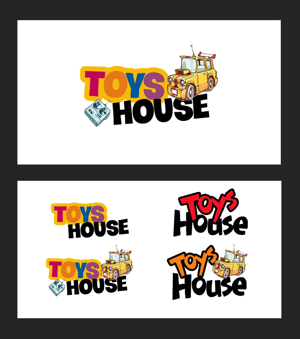 LOGO 设计案例 - TOYS HOUSE