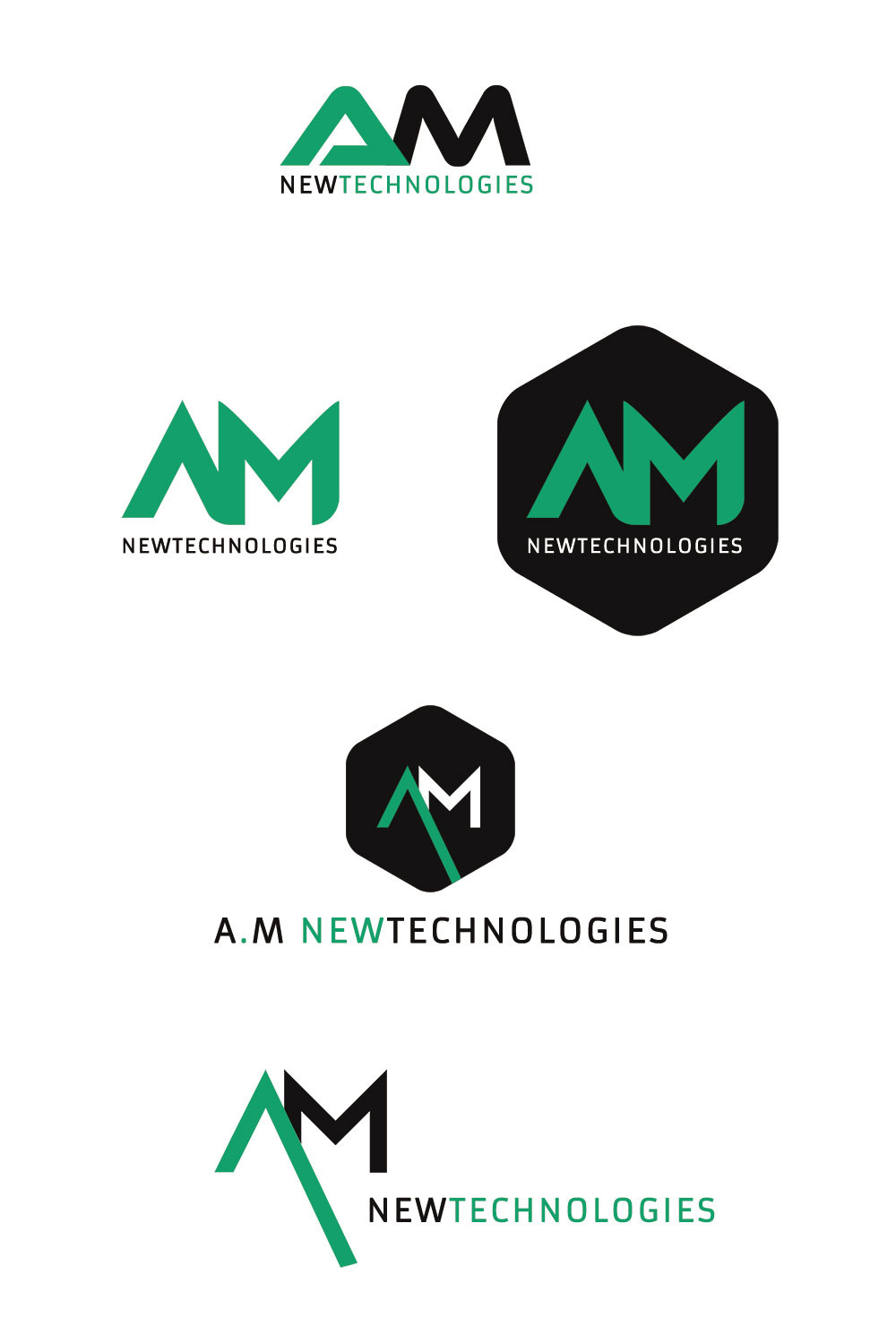 logo设计案例 - A.M. NEWTECHNOLOGIES