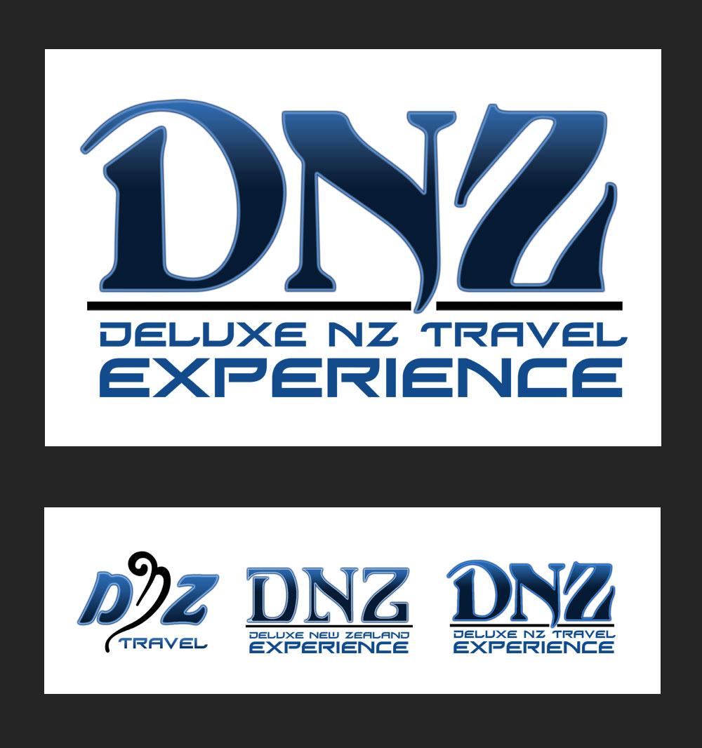 logo设计案例 - DNZ TRAVEL