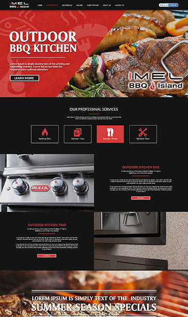 户外厨房设计制造工厂网站 - IMEL