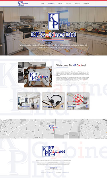 厨房设计制造工厂网站 - KP Cabinet